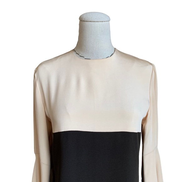 Vintage 60s Gustave Tassell I. Magnin Silk Dress American Couture Jackie O - Picture 2 of 16